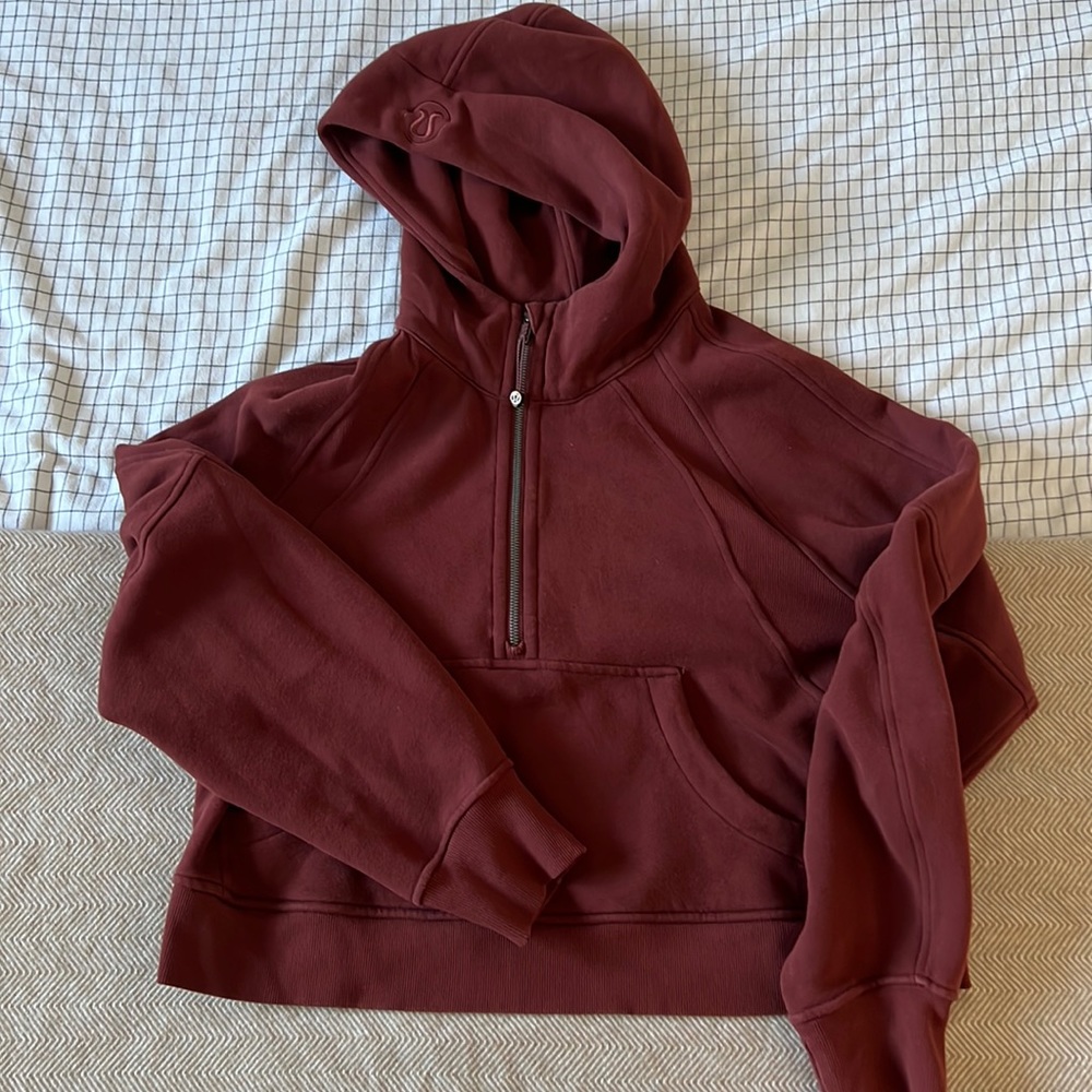 Lululemon scuba oversized half-zip hoodie in M/L